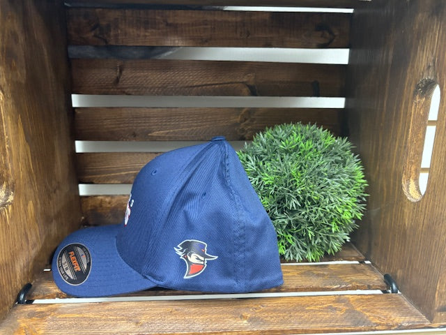 Navy Flexfit with embroidery