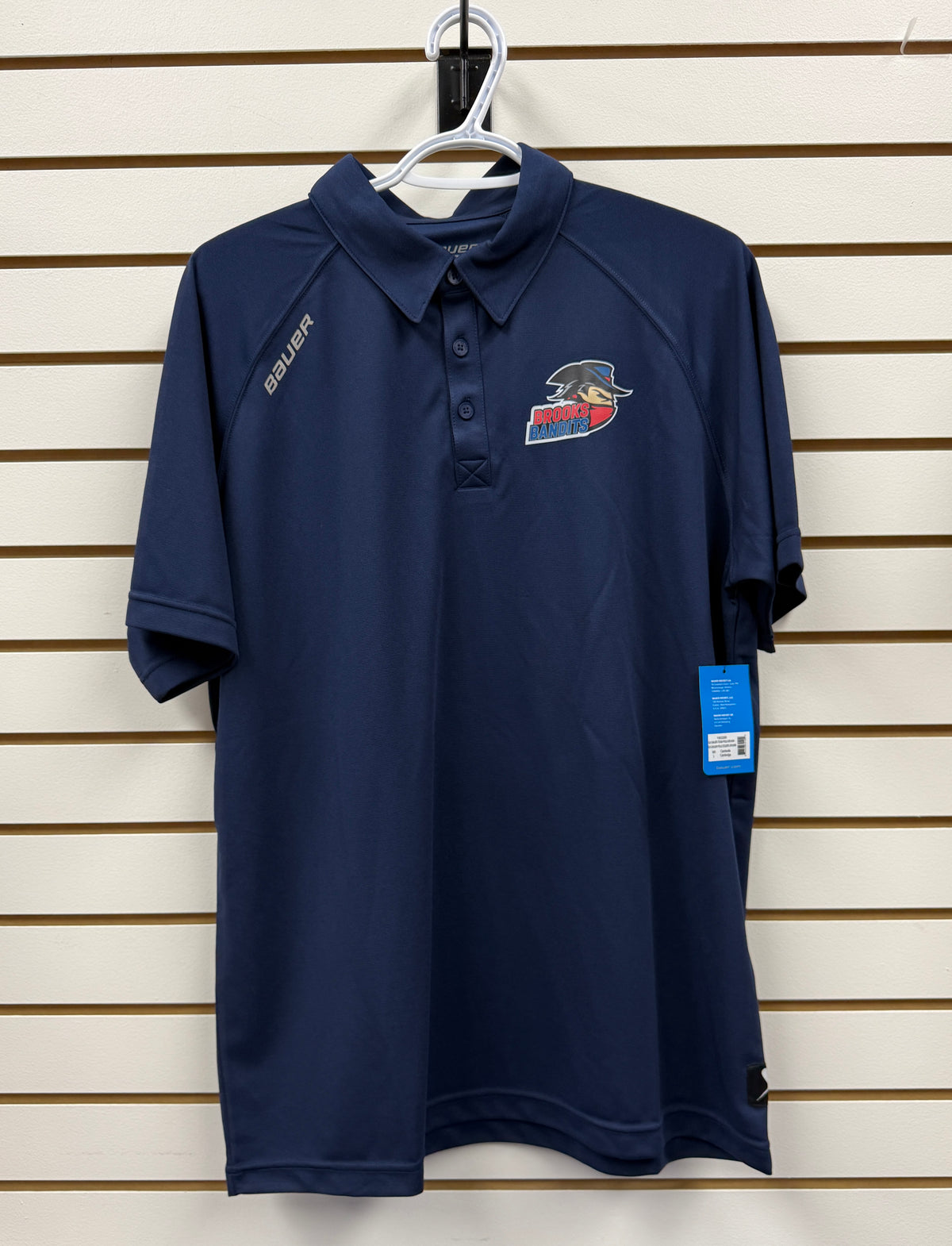 Bauer Adult Navy Golf Shirt